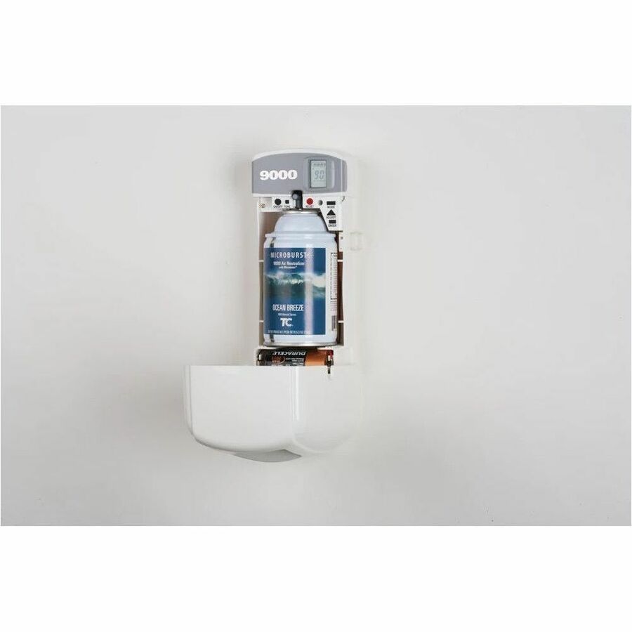 Rubbermaid Commercial Microburst 9000 LCD Dispenser White - 1793535