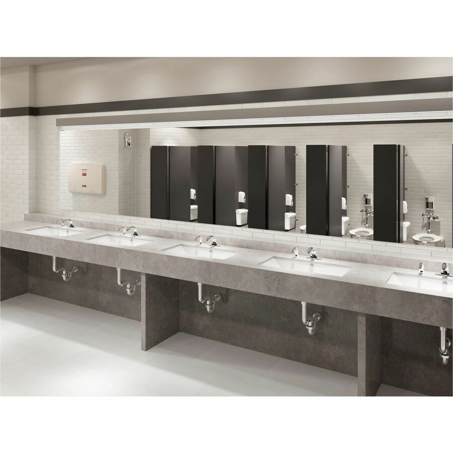 Rubbermaid Commercial Microburst 9000 LCD Dispenser Chrome - 1793536