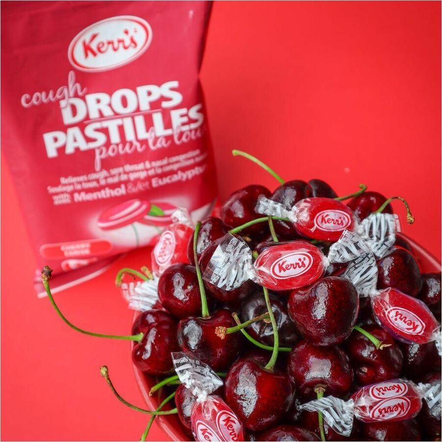Kerr's Cherry Menthol Eucalyptus Cough Drops - 304103