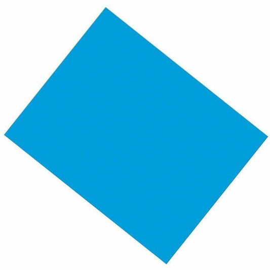 Pacon&reg; UCreate Coated Poster Board, Blue, 22" x 28" , 1 Sheet