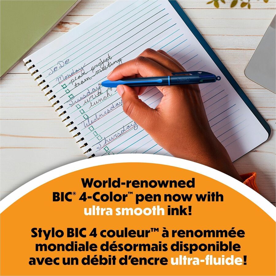 BIC 4-Color Ballpoint Pen - MMSP3-AST