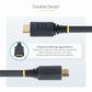 StarTech.com 20ft (6m) Premium Certified High Speed HDMI Cable, 4K 60Hz/1440p 144Hz, 18Gbps, UHD HDMI 2.0 Cord, TPE Jacket - HDMI2-CABLE-4K60-20F