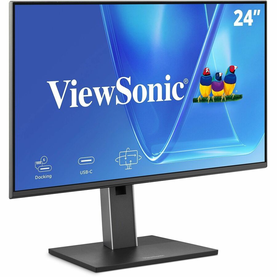 ViewSonic VG2458 24" Class Full HD LED Monitor - 16:9 - Black - VG2458