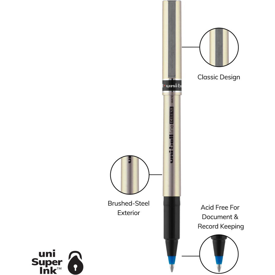 uniball™ Deluxe Rollerball Pens - 60053-NVXC