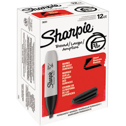 Sharpie Large Barrel Permanent Markers - 38201-NVXC1