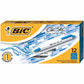 BIC Clic Stic Fashion Retractable Ball Point Pen, Blue, 12 Pack