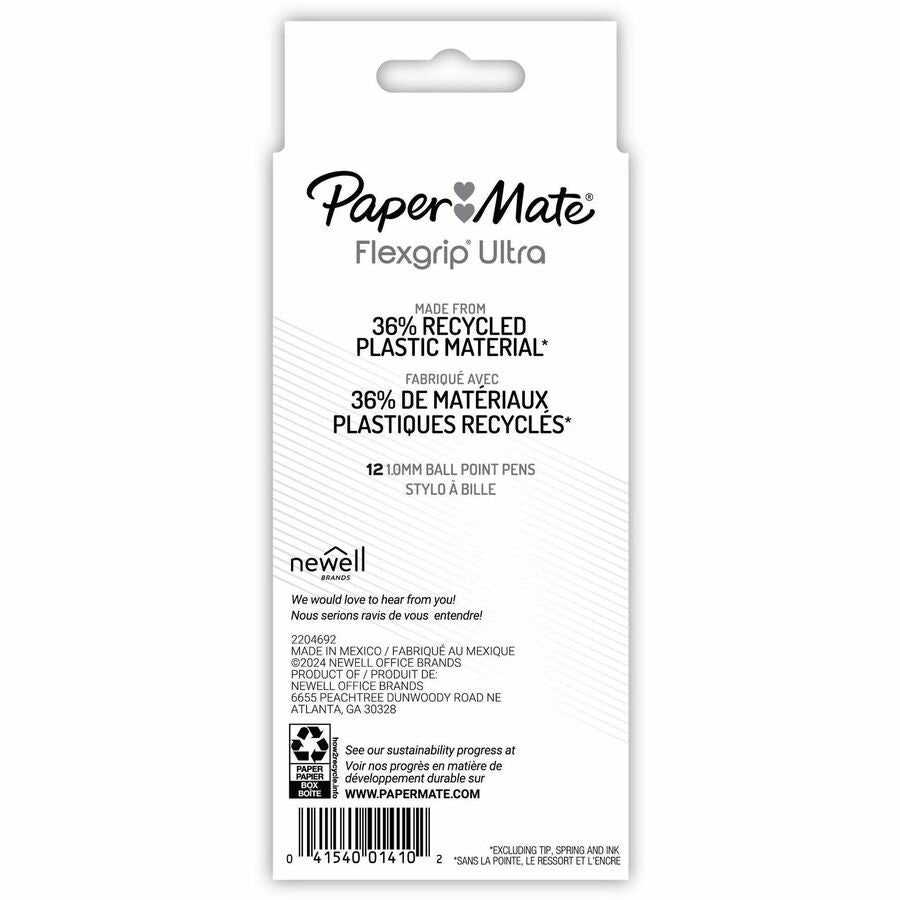 Paper Mate Flexgrip Ultra Recycled Pens - 2204001-NVXC