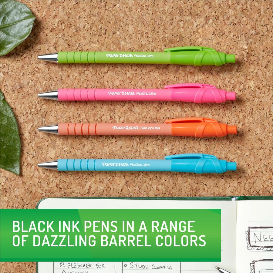 Paper Mate Flexgrip Ultra Recycled Pens - 2204001-NVXC