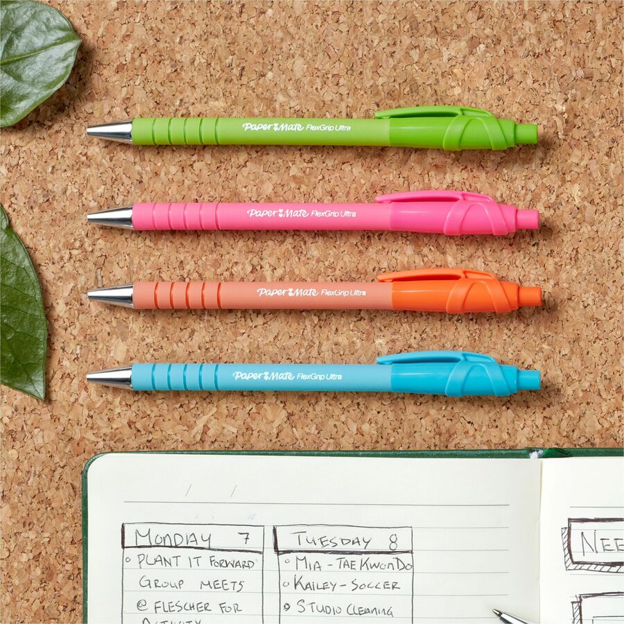 Paper Mate Flexgrip Ultra Recycled Pens - 2204001-NVXC
