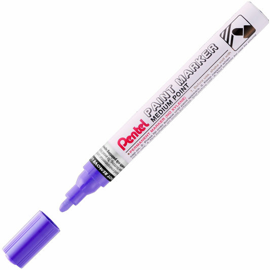 Pentel Paint Marker, Medium Point, Bullet Tip, Violet Ink