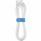 Blu Element Braided Charge/Sync USB-C to USB-C Cable 4ft 60W White - BEC2C5W