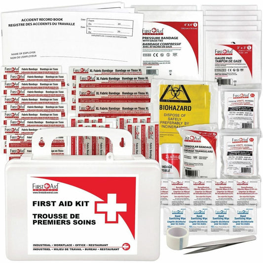 First Aid Central British Columbia Personal First Aid Kit - Plastic Case