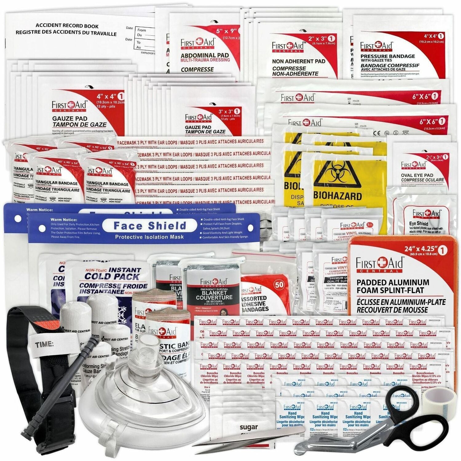 First Aid Central British Columbia Intermediate First Aid Kit Refill