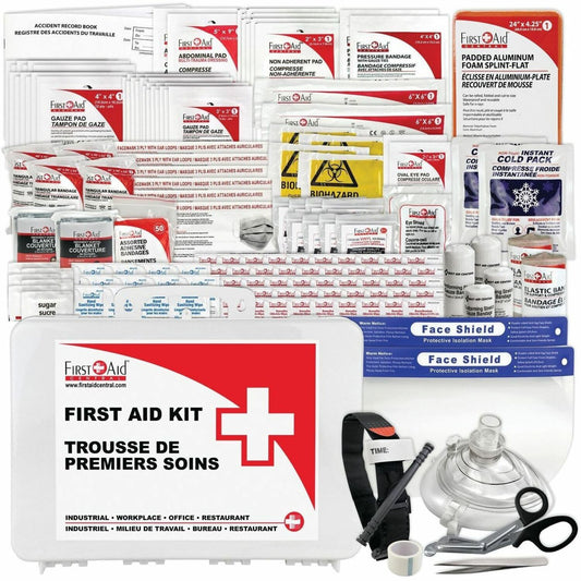 First Aid Central British Columbia Intermediate First Aid Kit - Plastic Case