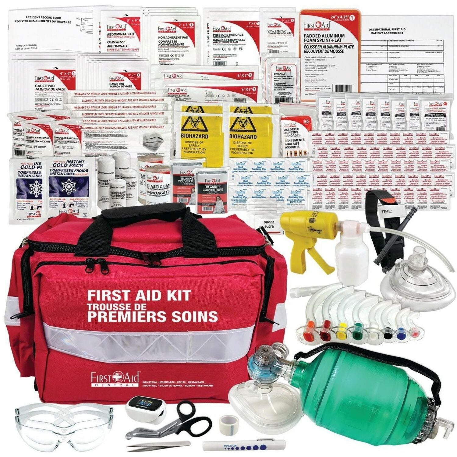 First Aid Central British Columbia Advanced First Aid Kit - Nylon Bag