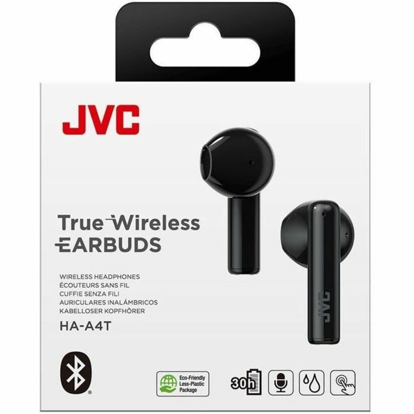 JVC HA-A4T-B True Wireless Earbuds - Olive Black - HA-A4T-B