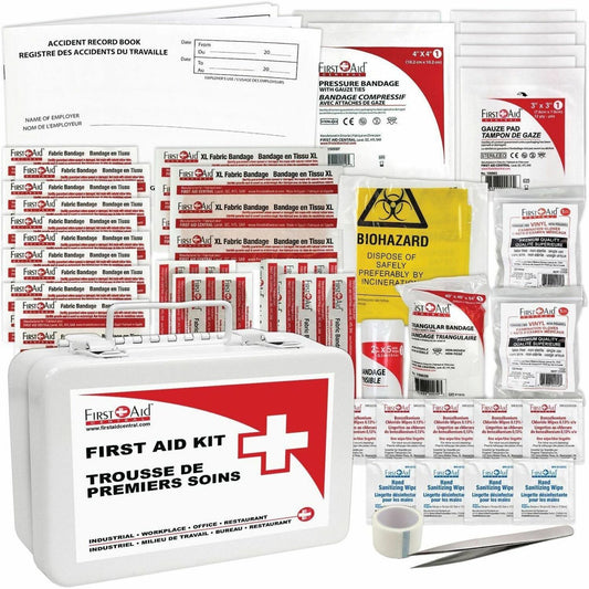 First Aid Central British Columbia Personal First Aid Kit - Metal Case