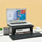 DAC&reg; Stax MP-107x2 Ergonomic Height-Adjustable Monitor Riser/Laptop Stand, Black, 2 Pack - 02160
