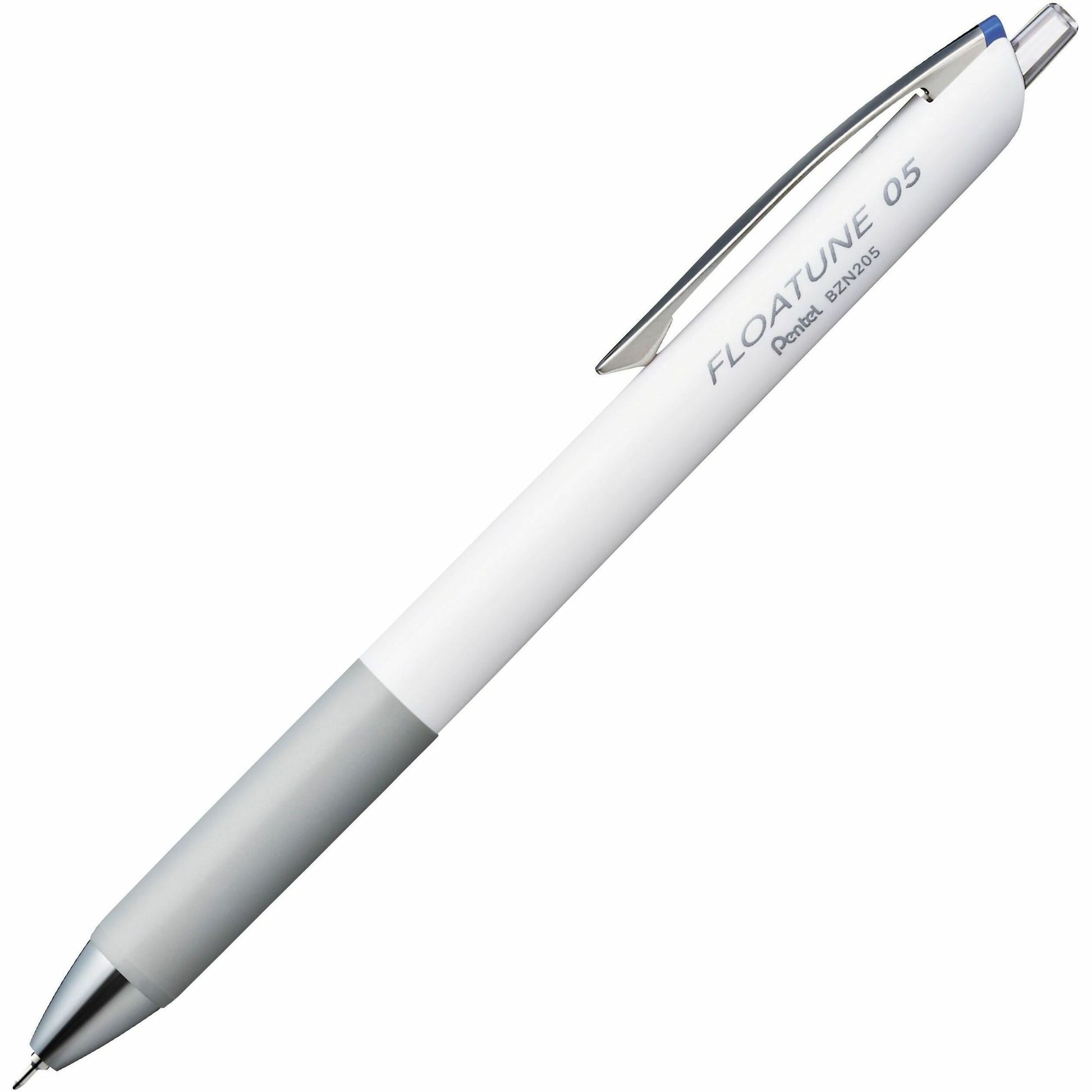 Pentel Floatune, Retractable Advanced Rollerball Pen, 0.5mm Tip, Blue Ink