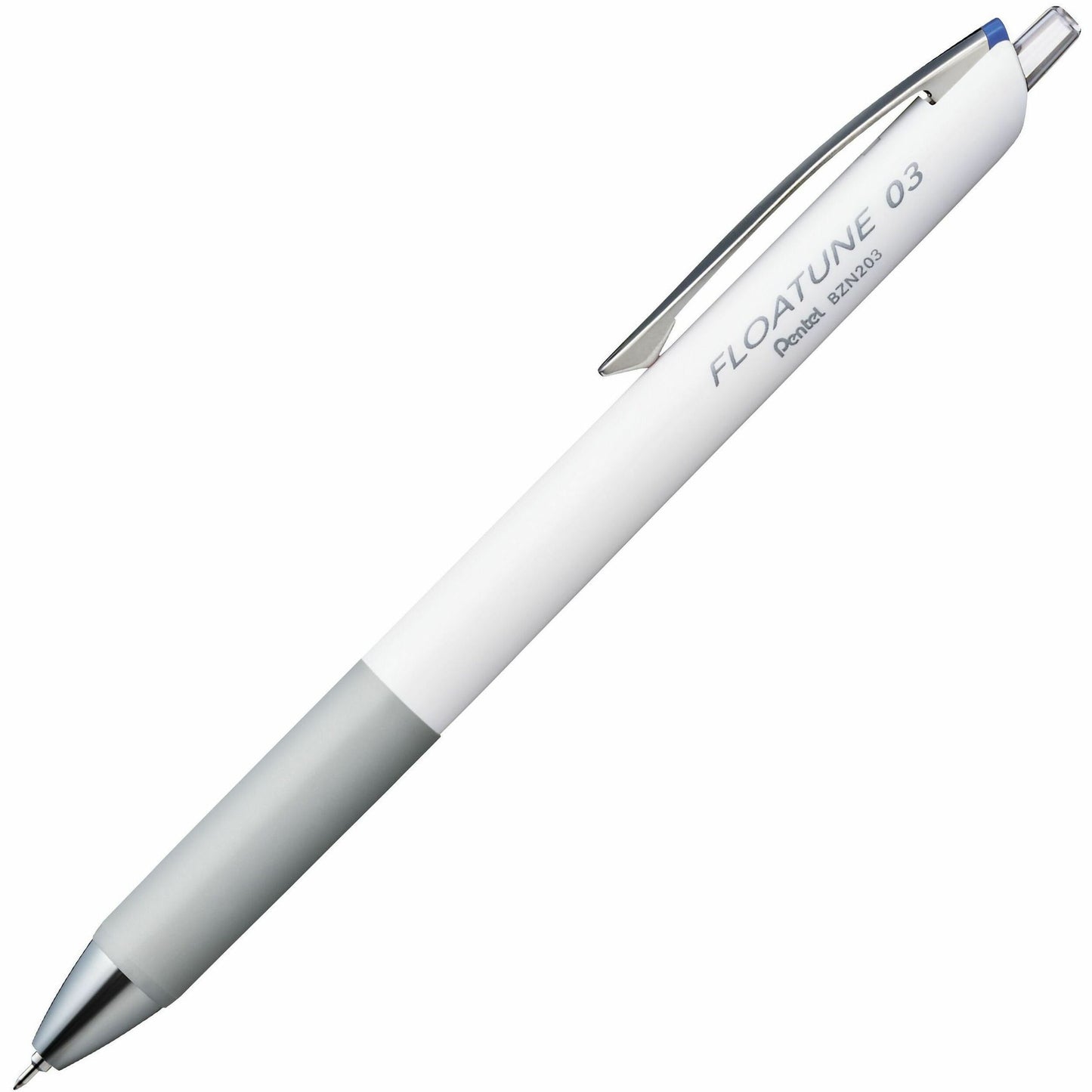 Pentel Floatune, Retractable Advanced Rollerball Pen, 0.3mm Tip, Blue Ink