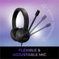 Adesso Xtream P7 Wired Stereo Headset With AI Controls - XtreamP7