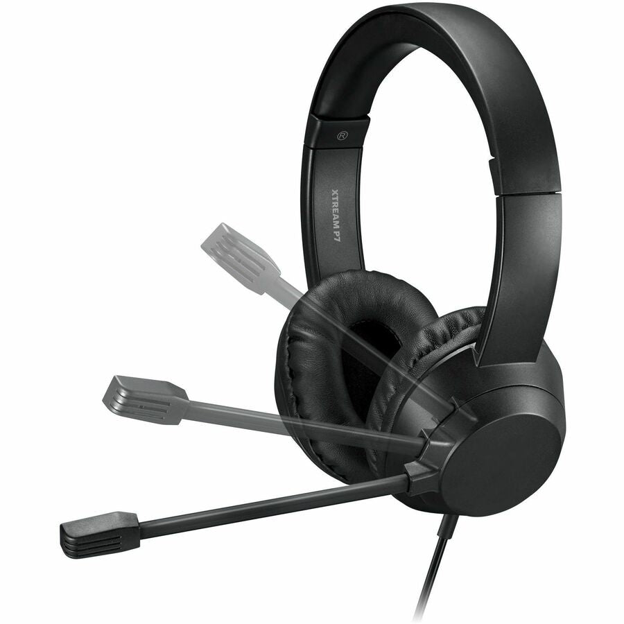 Adesso Xtream P7 Wired Stereo Headset With AI Controls - XtreamP7