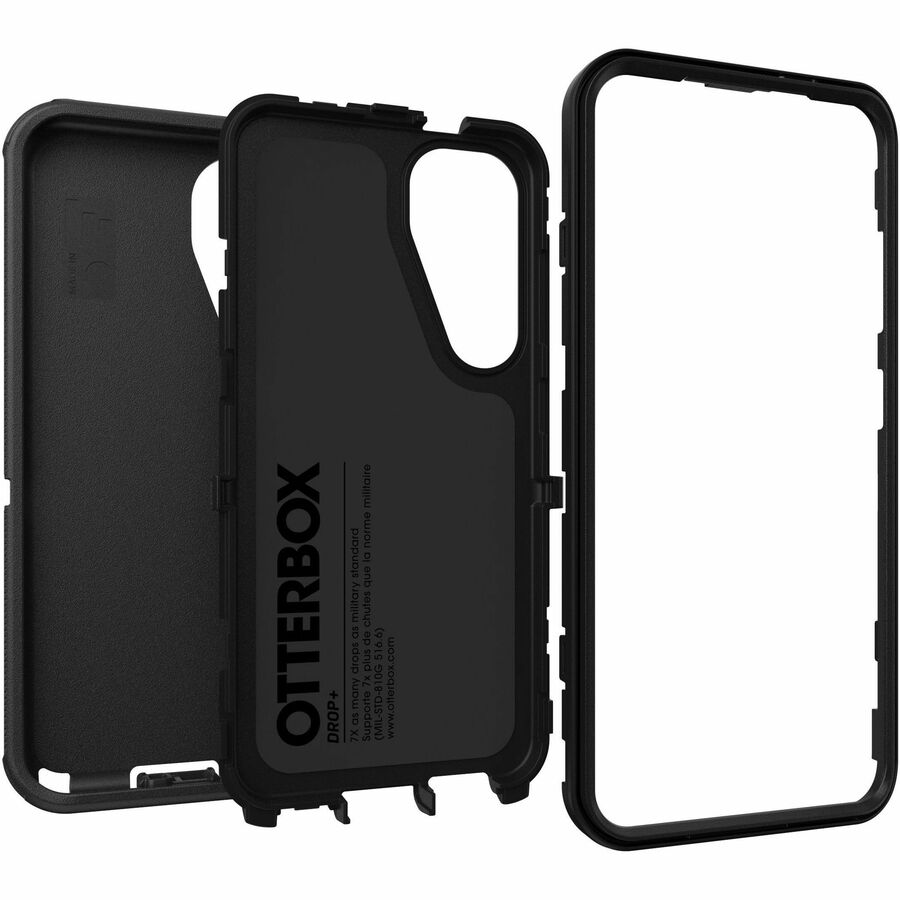 OtterBox DEFENDER WITH HOLSTER GALAXY S25 BLACK PRO - 77-97815
