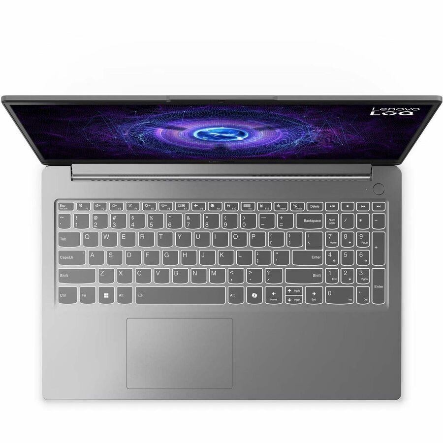 Lenovo LOQ 15IAX9E 83LK00A8CC 15.6" Gaming Notebook - Full HD - 144 Hz - Intel Core i5 12th Gen i5-12450HX - 8 GB - 512 GB SSD - English Keyboard - Luna Gray - 83LK00A8CC