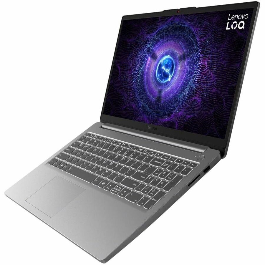 Lenovo LOQ 15IAX9E 83LK00A8CC 15.6" Gaming Notebook - Full HD - 144 Hz - Intel Core i5 12th Gen i5-12450HX - 8 GB - 512 GB SSD - English Keyboard - Luna Gray - 83LK00A8CC