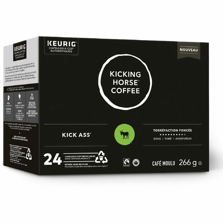 Kicking Horse K-Cup, Pod Coffee Kick Ass Dark Roast - 5000384266