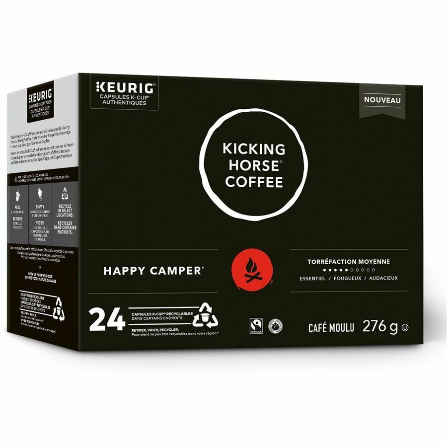 Kicking Horse K-Cup, Pod Coffee Happy Camper Medium Roast - 5000384262