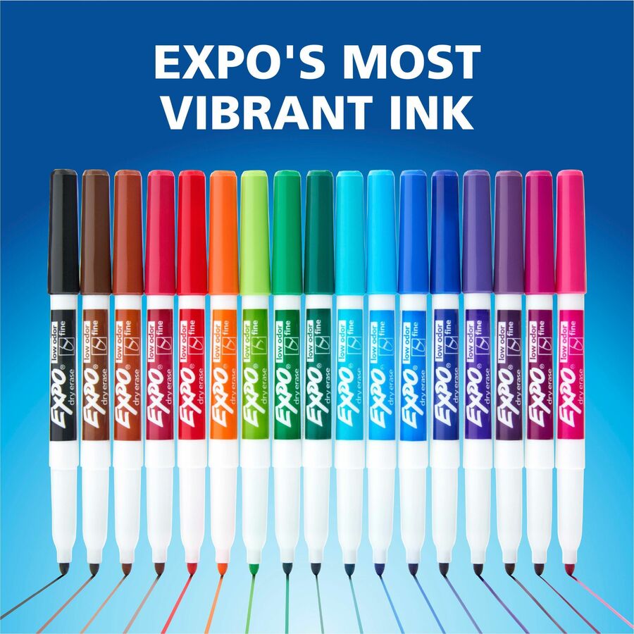 Expo Low-Odor Dry Erase Markers - 86601A