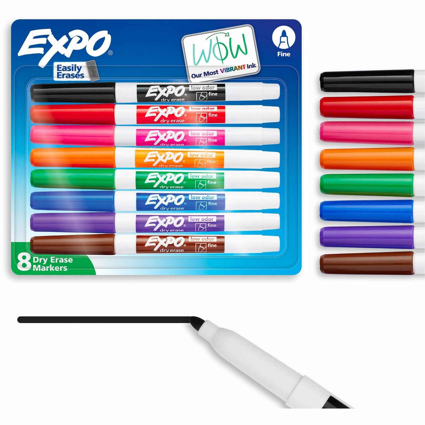Expo Low-Odor Dry Erase Markers