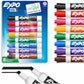 Expo Low Odour Dry Erase Markers Chisel Tip Assorted Colours 8/pkg