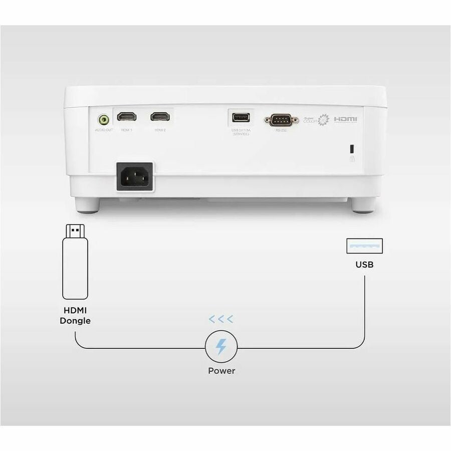 ViewSonic PX700HDH DLP Projector - 16:9 - Ceiling Mountable, Wall Mountable - White - PX700HDH