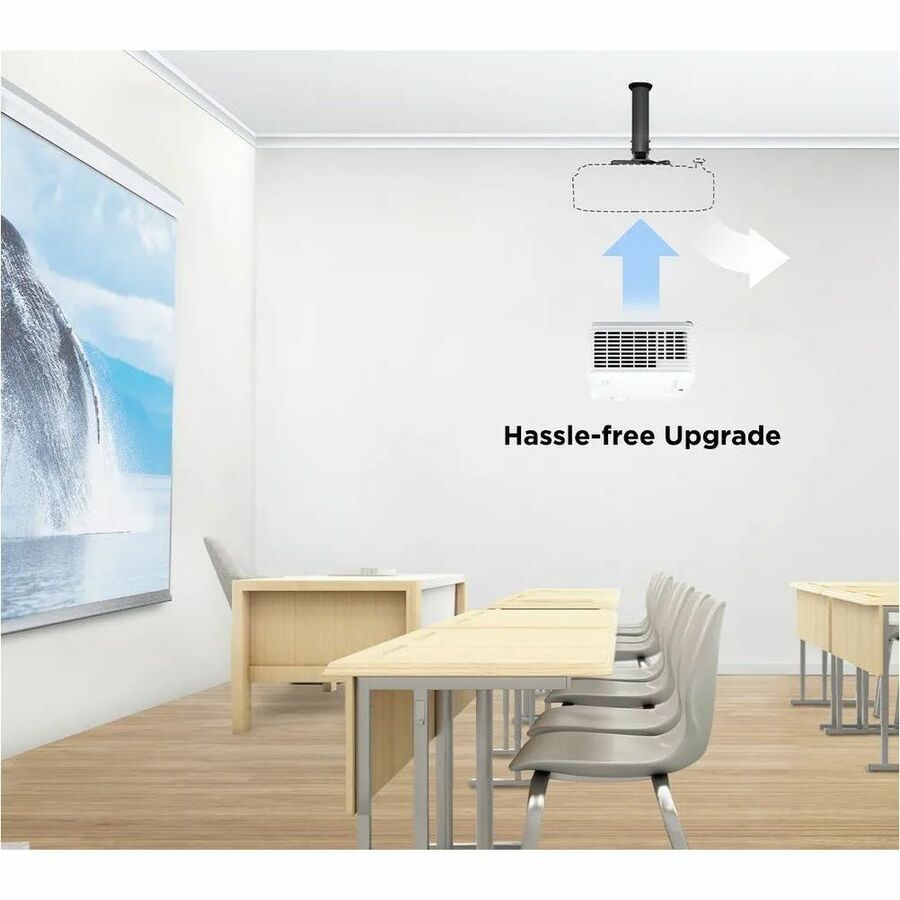 ViewSonic Luminous Superior LS630W DLP Projector - 16:10 - Wall Mountable, Ceiling Mountable, Floor Mountable - White - LS630W