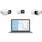 ViewSonic Luminous Superior LS630W DLP Projector - 16:10 - Wall Mountable, Ceiling Mountable, Floor Mountable - White - LS630W