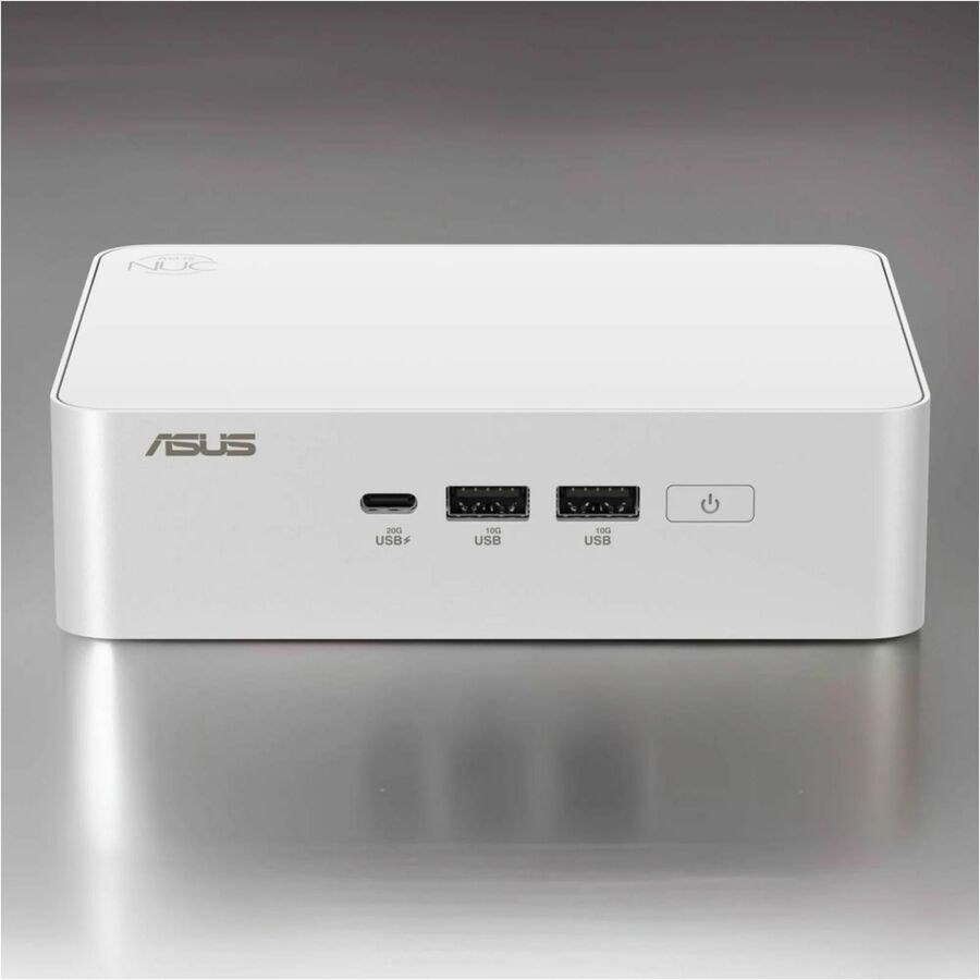 Asus NUC 15 Pro Plus RNUC15CRSU5063AU Desktop Computer - Intel Core Ultra 5 225H - 16 GB - 512 GB SSD - Mini PC - Silver - RNUC15CRSU5063AU