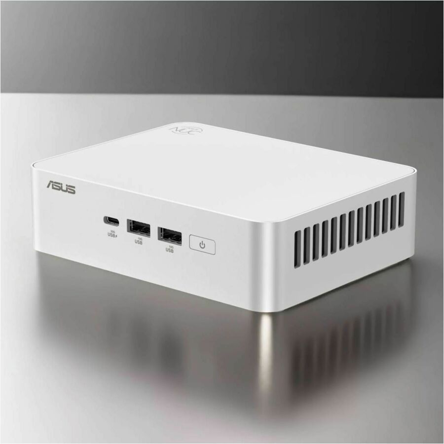 Asus NUC 15 Pro Plus RNUC15CRSU5063AU Desktop Computer - Intel Core Ultra 5 225H - 16 GB - 512 GB SSD - Mini PC - Silver - RNUC15CRSU5063AU
