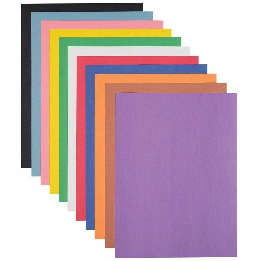 Prang Construction Paper Smart-Stack Assortments - P6525