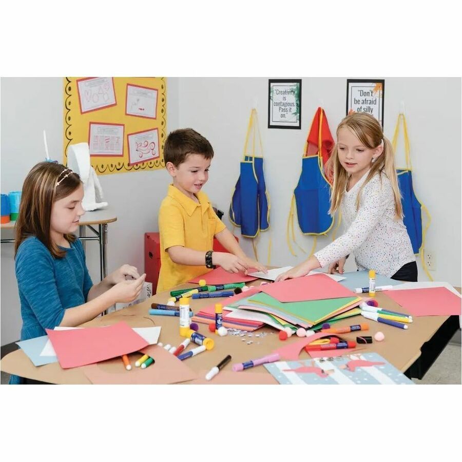 Prang Construction Paper Smart-Stack Assortments - P6525