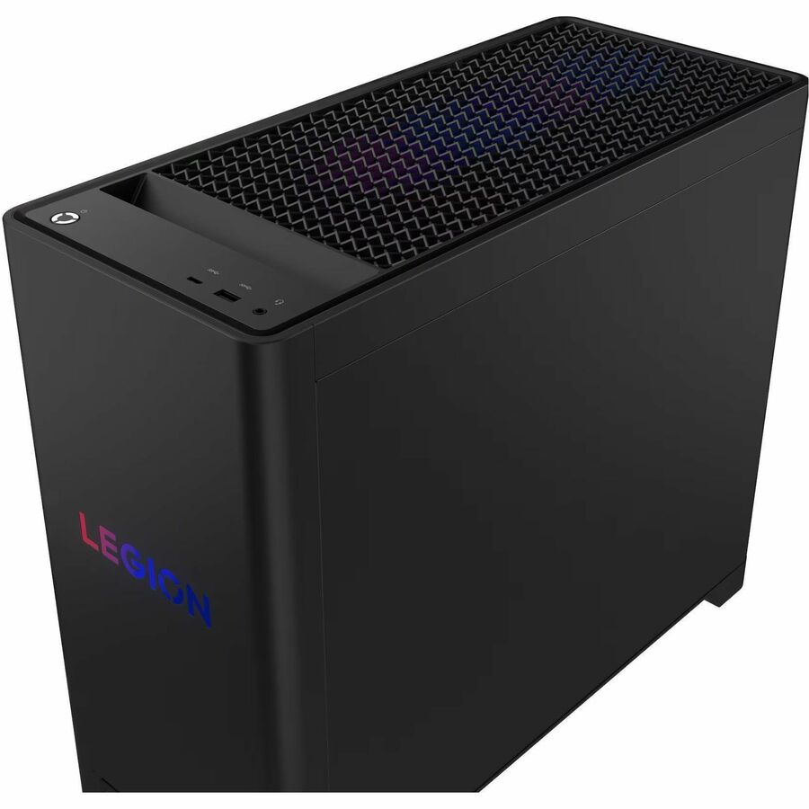 Lenovo Legion T5 30IAS10 90YA0015FZ Gaming Desktop Computer - Intel Core Ultra 7 2nd Gen 265F - 32 GB - 1 TB SSD - Tower - Eclipse Black - 90YA0015FZ