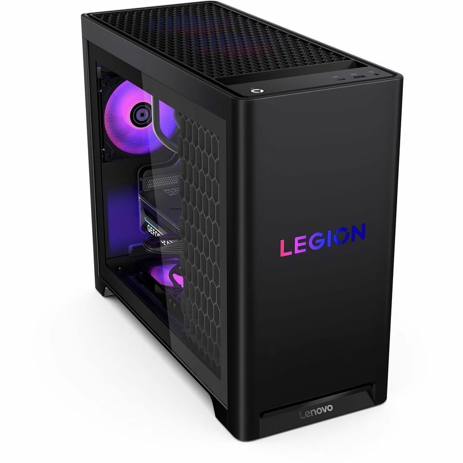 Lenovo Legion T5 30IAS10 90YA0015FZ Gaming Desktop Computer - Intel Core Ultra 7 2nd Gen 265F - 32 GB - 1 TB SSD - Tower - Eclipse Black - 90YA0015FZ