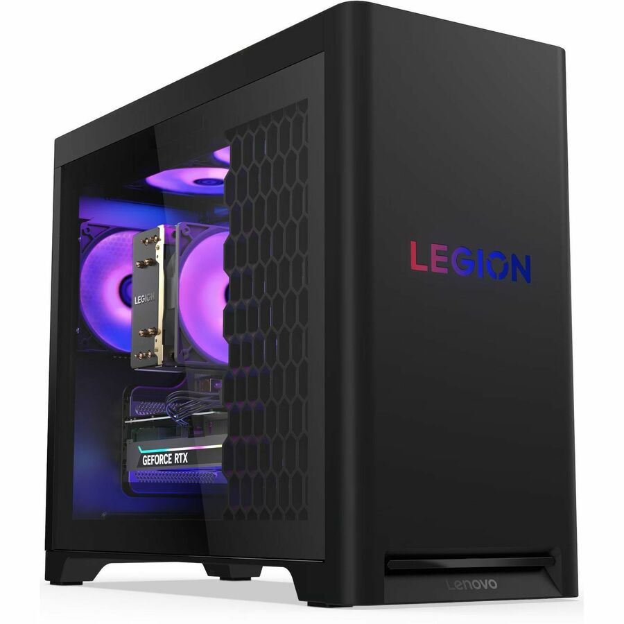 Lenovo Legion T5 30IAS10 90YA0015FZ Gaming Desktop Computer - Intel Core Ultra 7 2nd Gen 265F - 32 GB - 1 TB SSD - Tower - Eclipse Black - 90YA0015FZ