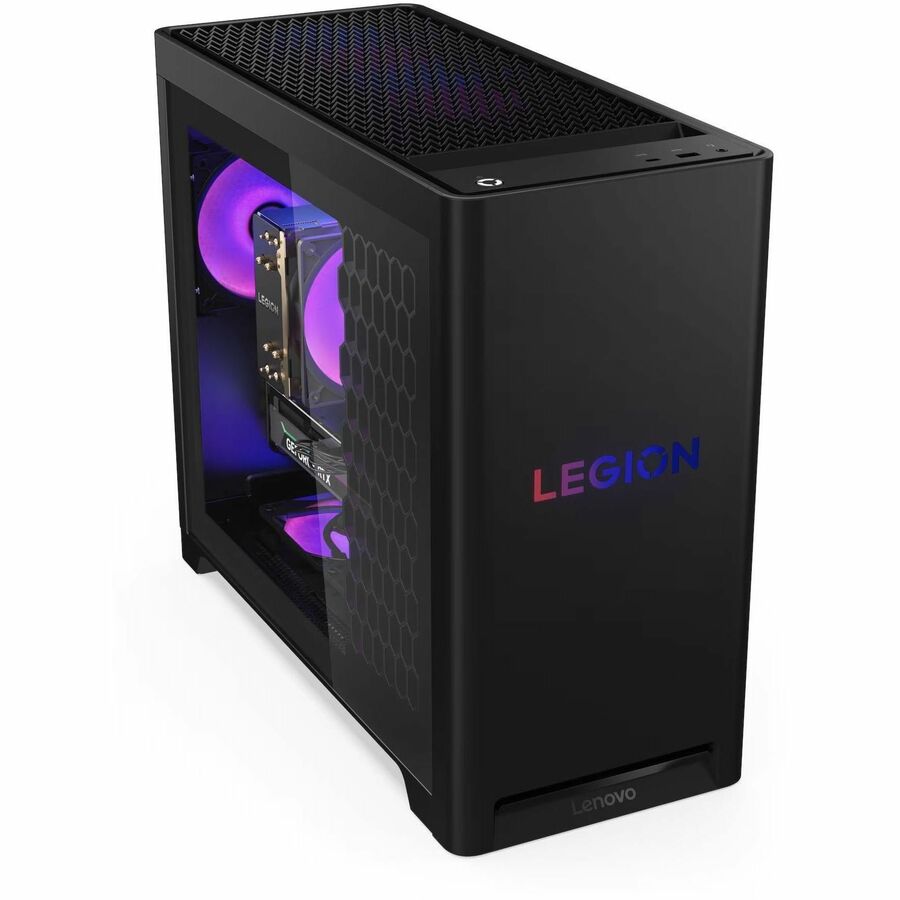 Lenovo Legion T5 30IAS10 90YA0015FZ Gaming Desktop Computer - Intel Core Ultra 7 2nd Gen 265F - 32 GB - 1 TB SSD - Tower - Eclipse Black - 90YA0015FZ