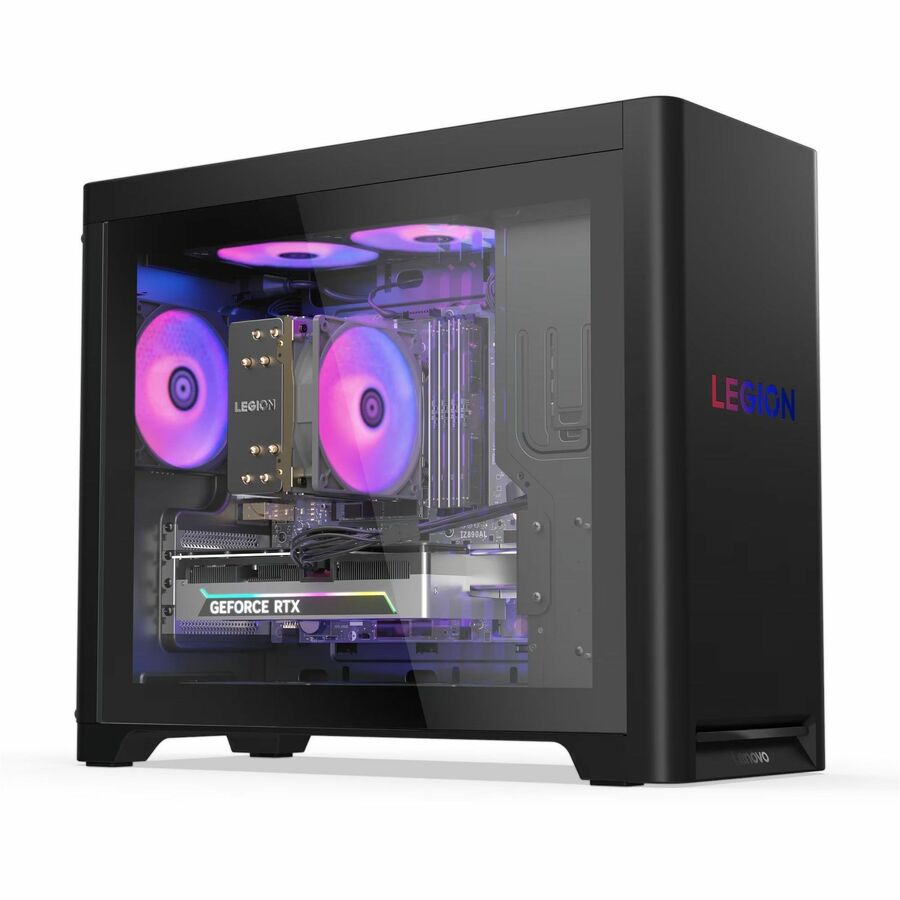 Lenovo Legion T5 30IAS10 90YA0015FZ Gaming Desktop Computer - Intel Core Ultra 7 2nd Gen 265F - 32 GB - 1 TB SSD - Tower - Eclipse Black - 90YA0015FZ