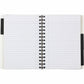 Cambridge Tabbed Notebook, Small, black, 8x6 - 590535