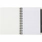Cambridge Tabbed Notebook, Small, black, 8x6 - 590535