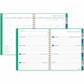 At-A-Glance Badge Weekly/Monthly Planner, 11" x 9" , Bilingual, Green - 1753G-905F-26