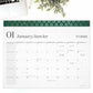 Cambridge Workstyle Monthly Desk Pad Calendar, 21-3/4" x 17" , Bilingual - 1606-704F-26
